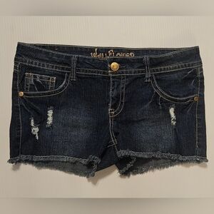 Wallflower Distressed Denim Shorts